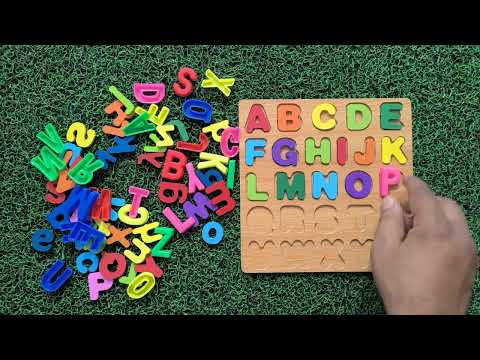ABC Puzzle |  Help Me Find The Alphabet Letters | Preschool Learning | Part 52