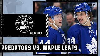 Nashville Predators at Toronto Maple Leafs | Full Game Highlights