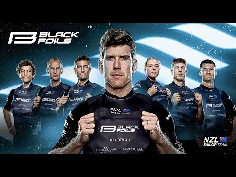 Black Foils - New Zealand SailGP team - March 12, 2024