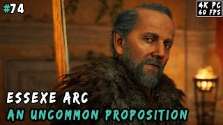 Assassin's Creed Valhalla | An Uncommon Proposition | Main Quest #74 | Essexe Arc [4K]
