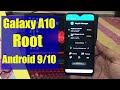 Galaxy A10 Root | Android 9 And 10 Version