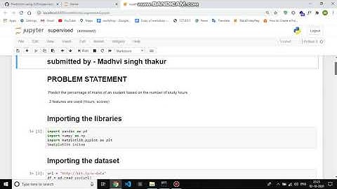 Task-1 Simple linear regression @ GRIP the sparks foundation