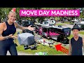 The craziness of move day fulltime rv family of 5