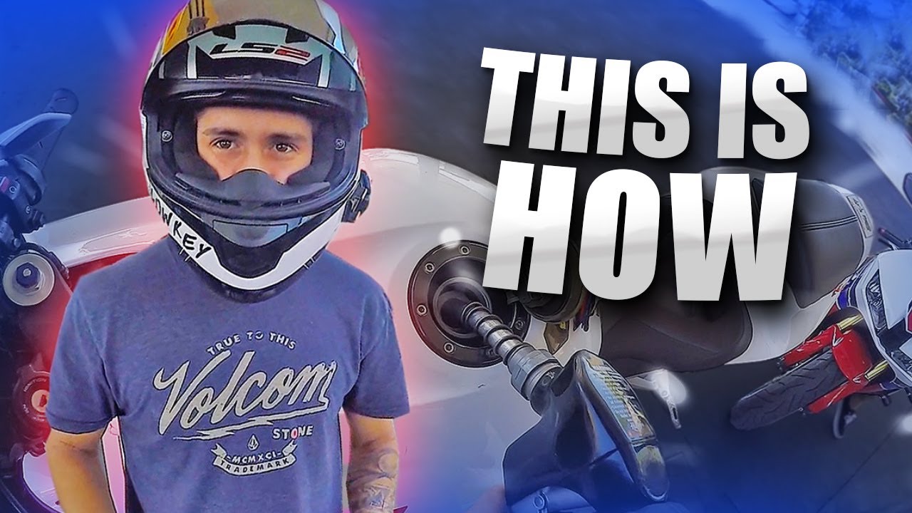 How to Put Gas in a Motorcycle [Motovlog 324] YouTube