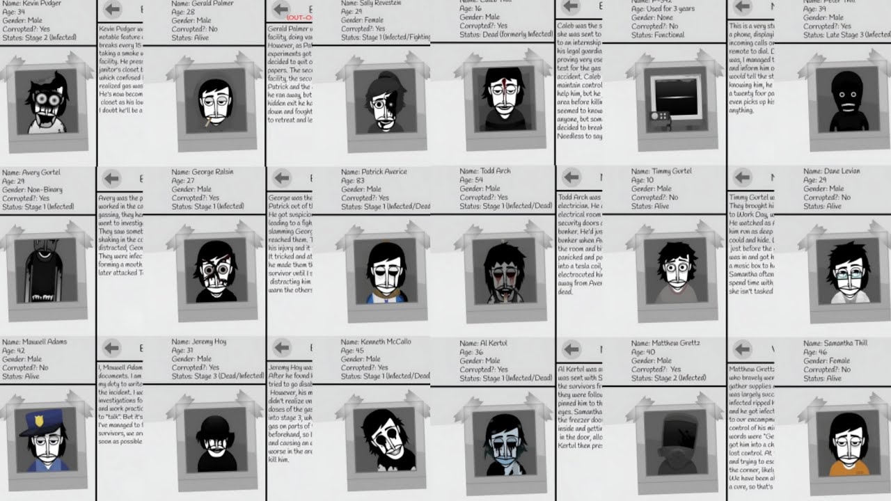 Corruptbox v1 [REMAKE] Incredibox Mod All Character Review