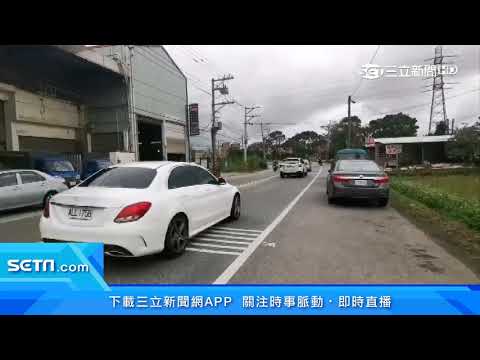 深夜過彎未減速失控　轎車撞電桿駕駛亡｜三立新聞台