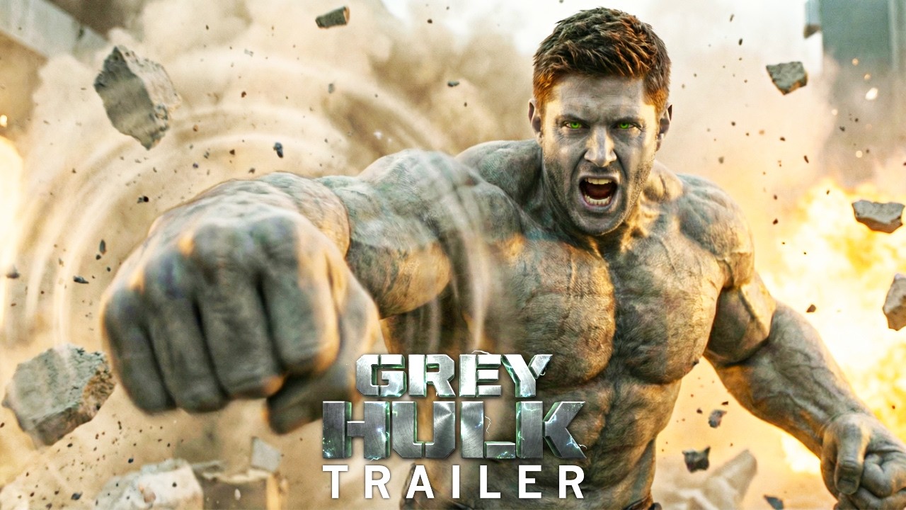Серый Халк (2026) - Первый трейлер | Дженсен Эклс, Морган Фриман | Концептуальный трейлер