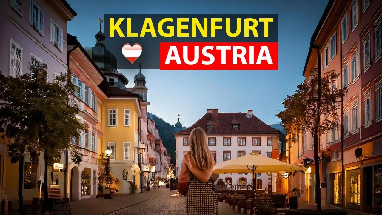 Klagenfurt am Wörthersee 🇦🇹 Austria | Carinthia | 4K