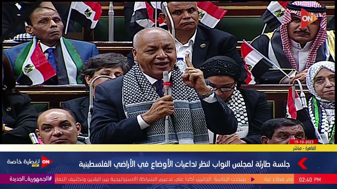 النائب مصطفى بكري: إسرائيل قد هزمت.. ولا سلام مع القتلة ولا اتفاقات