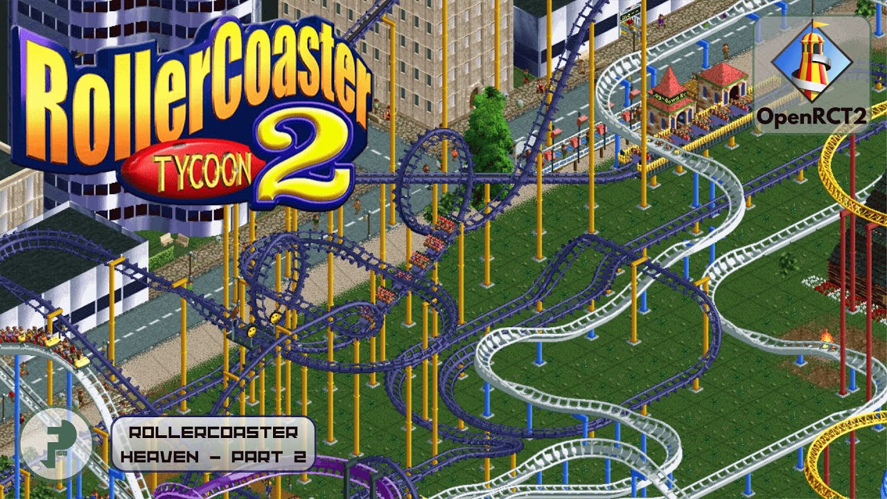 Rollercoaster Tycoon 2 Playthrough - Rollercoaster Heaven - Part 2 ...