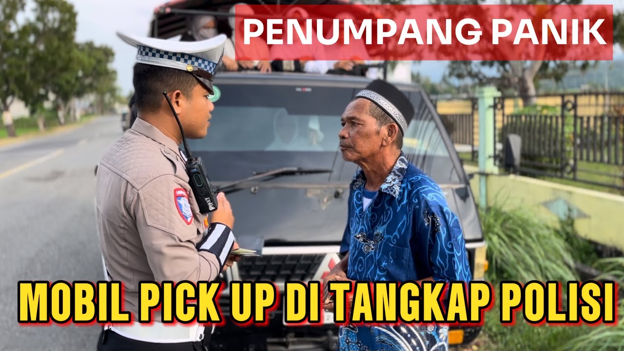 RESIKO YANG SANGAT BESAR MOBIL BARANG ANGKUT PENUMPANG