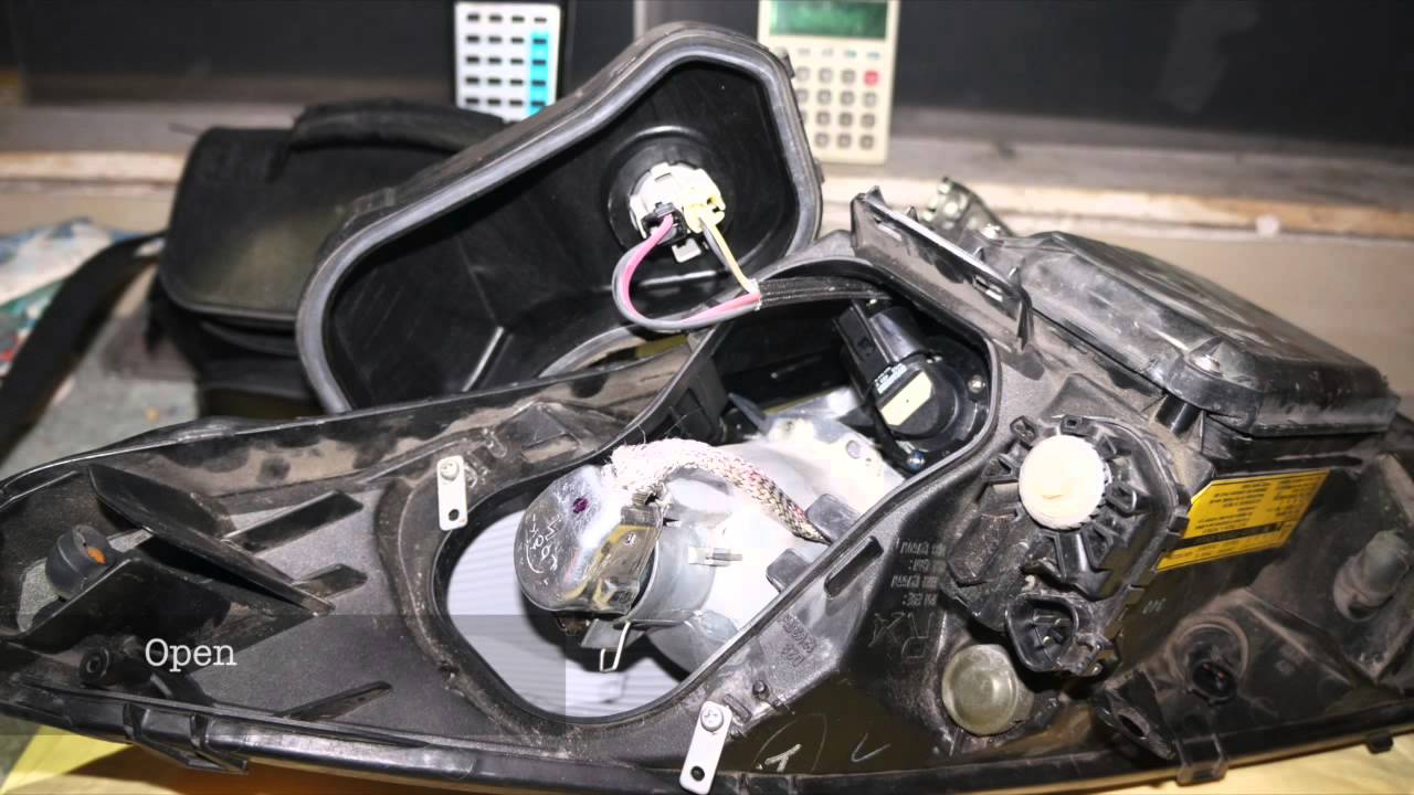 Toyota Celica OEM HID Bulb & Ballast replacement 00+
