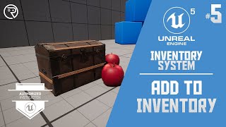 Unreal Engine 5 Tutorial - Inventory System Part 5: Add to Inventory