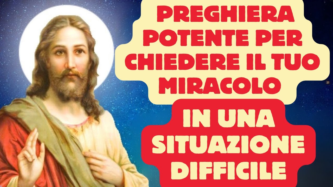 Miracolo di Speranza: Potente Preghiera per Superare una Situazione