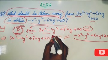 ALGEBRAIC EXPRESSION//CH-12//CLASS 7//EX 12.2 Q5// MATHSPEDIA