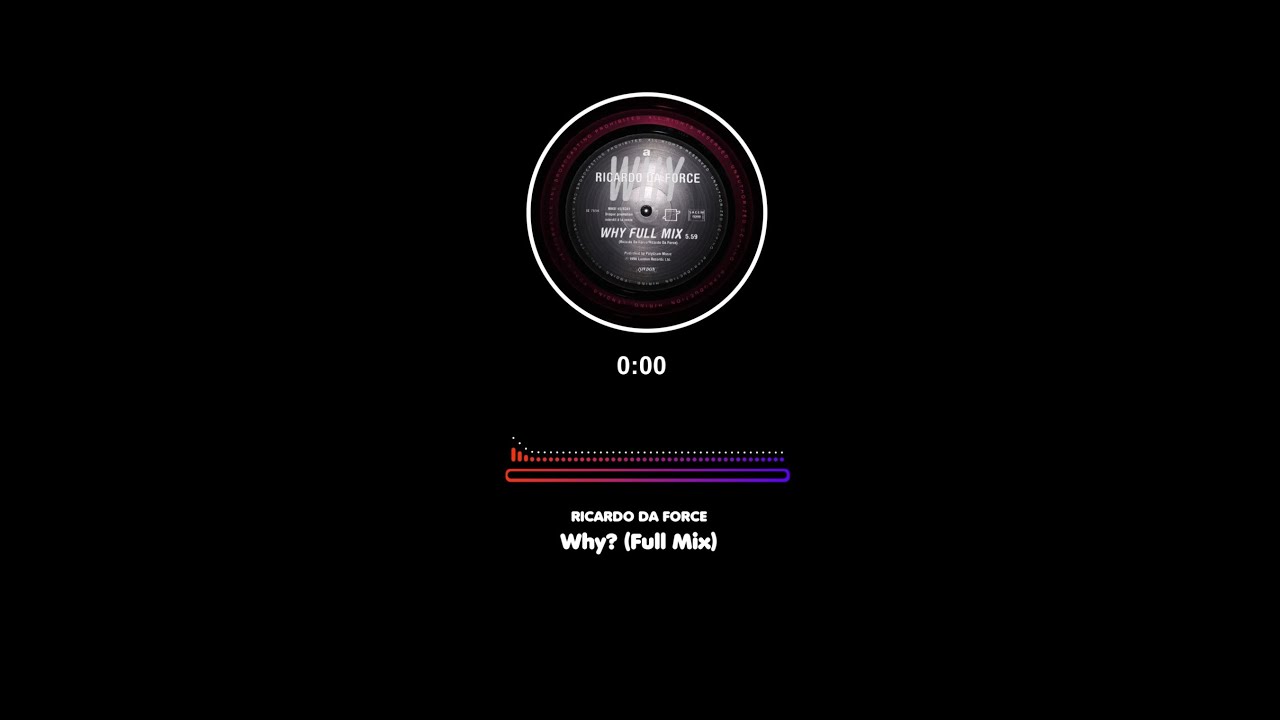 Mira Ricardo Da Force - Why? (Full Mix) en YouTube Mira Ricardo Da Force - Why? (Full Mix) en YouTube