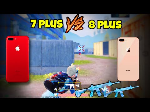 40fps Player Shocked Me 😱 iPhone 8 Plus Against 7 Plus | 40fps vs 60fps 1v1 | PUBG MOBILE