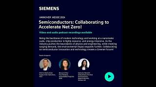 Semiconductors: Collaborating to Accelerate Net Zero!
