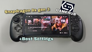 Snapdragon 8s gen 3 Gamehub emulator | iQOO Neo 10r pc gaming