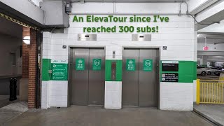 A 300 Subs Elevatour Tke Traction Elevators At The Wayne Ave Garage In Silver Spring Md