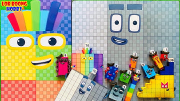 Meet Numberblocks NEW 1796 Puzzle Tetris Shape| ASMR chirping of birds