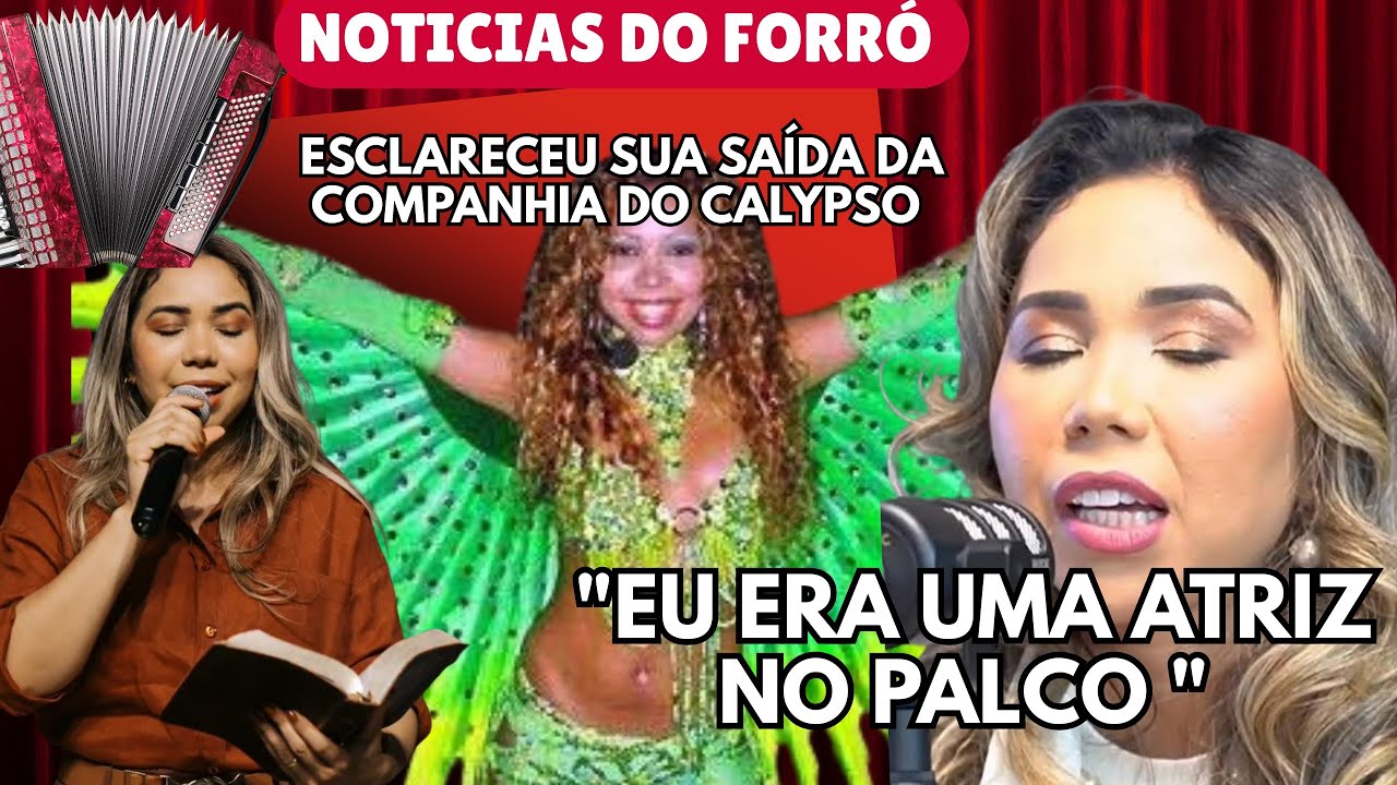 Mylla Karvalho, ex companhia do Calypso diz que era uma atriz no palco 