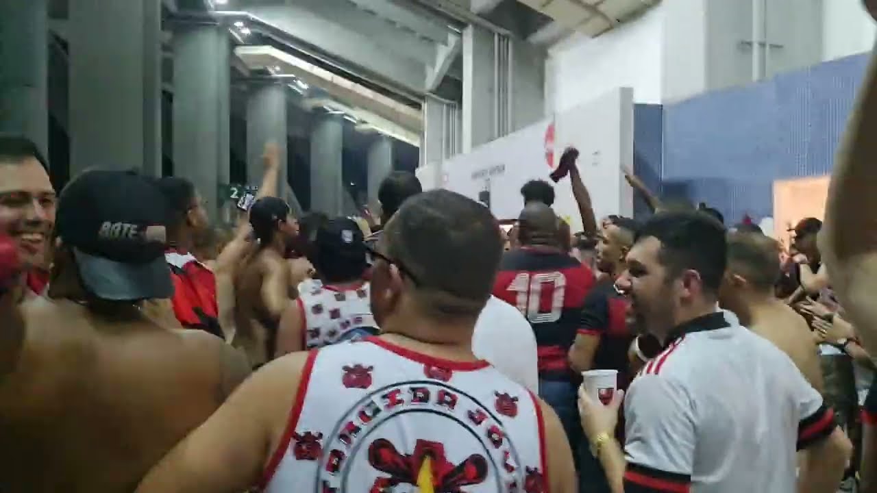 A volta da Torcida Jovem Fla l Final da Copa do Brasil 2022 - YouTube