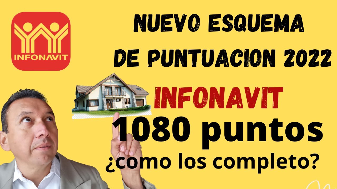 NUEVO ESQUEMA DE MIS PUNTOS INFONAVIT 2022, 1080 PUNTOS 16 de febrero ...