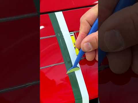 Ferrari Italian Flag Bumper Stripes 🇮🇹🚗✨ thumbnail