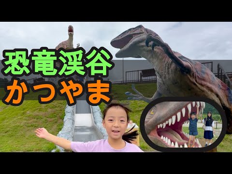 恐竜博物館へ行こう！道の駅 恐竜渓谷かつやま［しさよ］