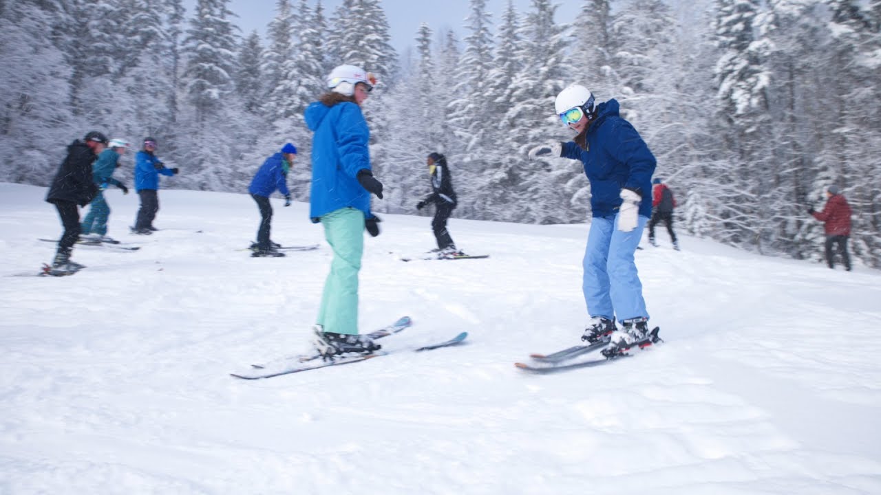 Middlebury 2019 Jterm Scenes Learning to Ski YouTube