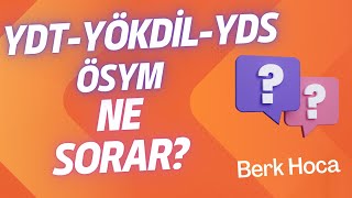 Ösym Sorar Seri̇si̇ 3 - Ydsydtyökdi̇l Soru Çözümü