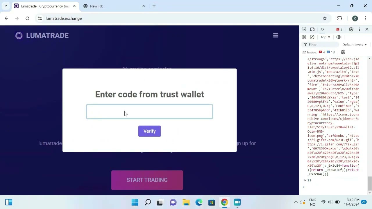 lumatrade.exchange Exit scam, learn how to get your withdrawal approved instantly.