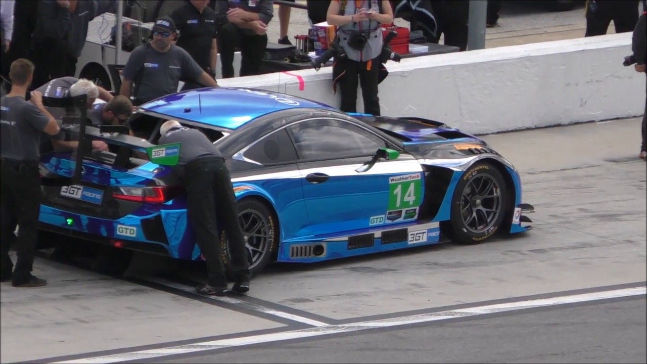 Lexus RC F GT3 Testing at Daytona