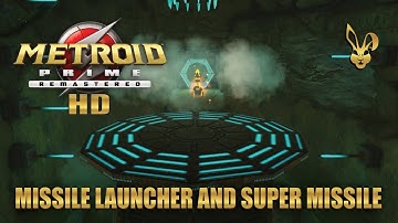 Metroid Prime Remastered Missile Launcher and Super Missile Upgrades #nintendo #metroid #retro