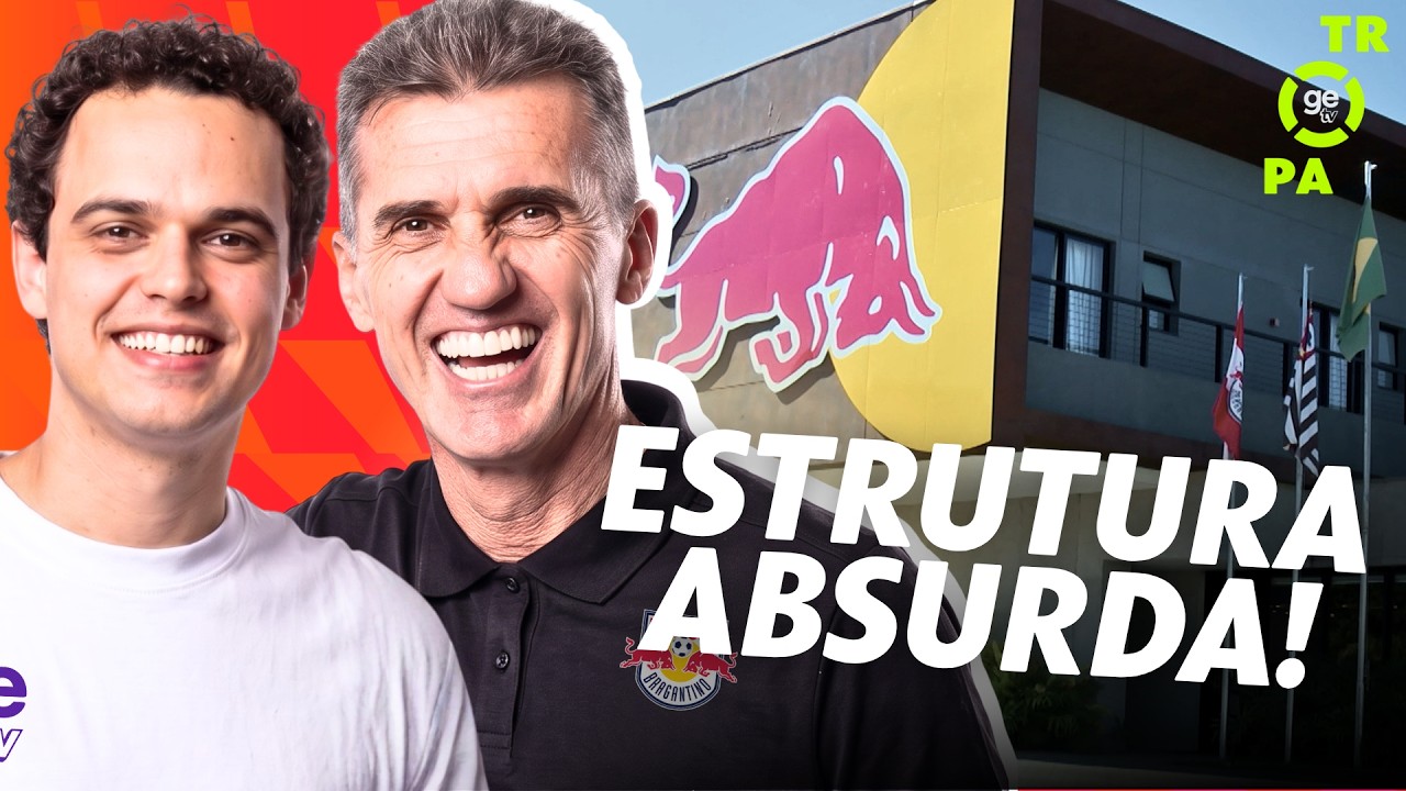 VÁGNER MANCINI MOSTRA A INCRÍVEL ESTRUTURA DO RED BULL BRAGANTINO | Tropa ge tv
