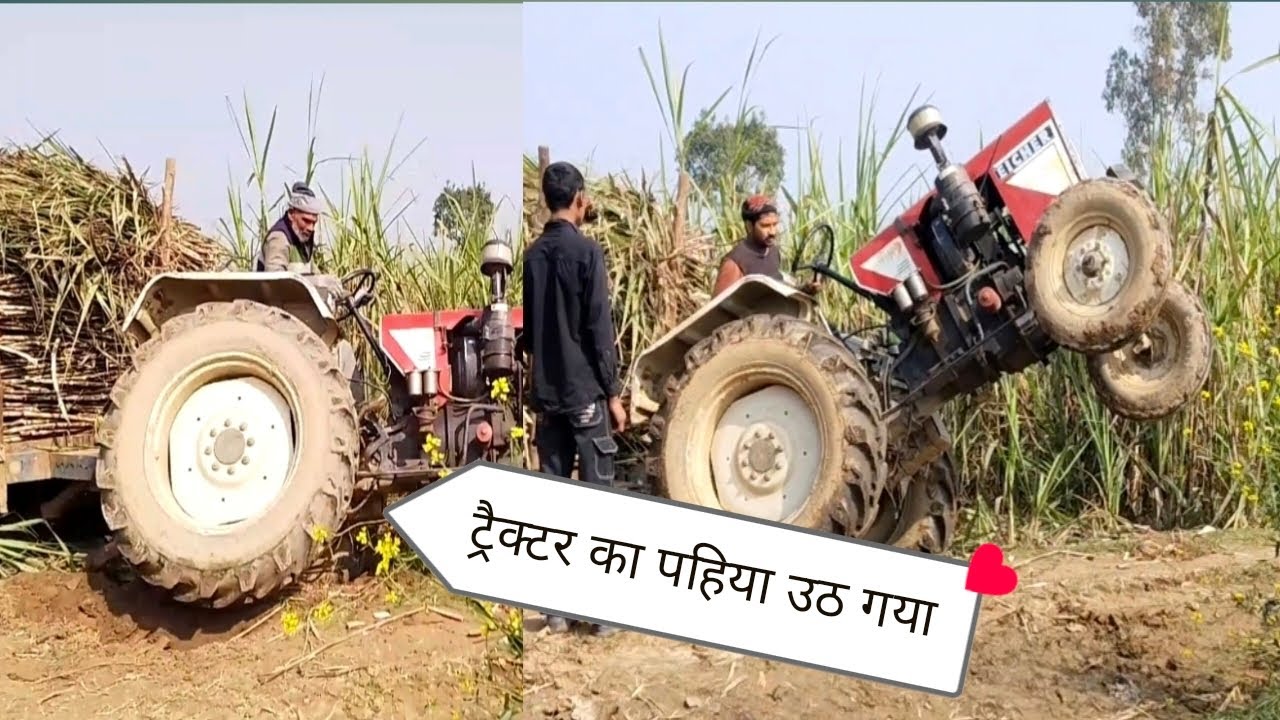 Eicher 242 NC extra ganna ki trali 