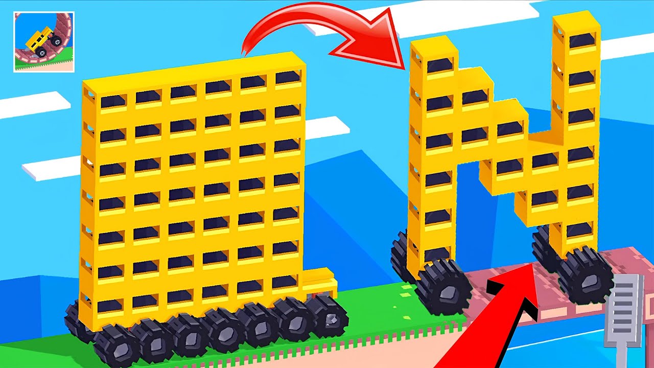 Fancade-New Update Drive Mad. All New Levels Gameplay Walkthrough ...