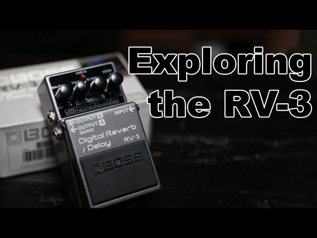 Boss RV-3 Digital Reverb / Delay - Mode 7 is a Place on Earth
