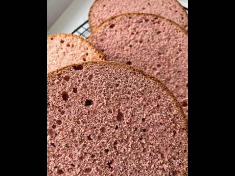 МК Теория  Бисквитов  готовим КЛУБНИЧНЫЙ БИСКВИТ Strawberry biscuit recipe