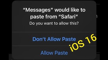 How to fix Allow Paste Keeps Popping up in iOS 16?