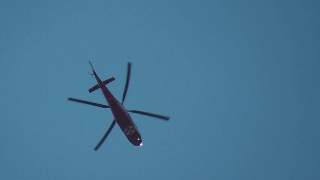 HD Loud Helicopter flying overhead medivac medical united states ca 12 13 2012