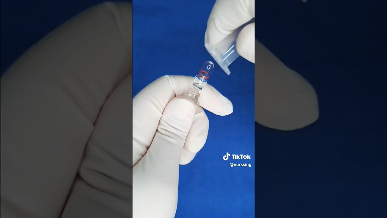 How to Easily Break Ampoules (Ampule Hacks) 
