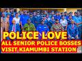 💥💥DIG LAGAT, MASENGELI, DCI AMIN &amp; IG KANJA LEAD SENIOR POLICE BOSSES TO KIAMUMBI POLICE STATION