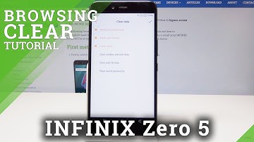 How to Clear Browser in INFINIX Zero 5 - Delete Cookies / History