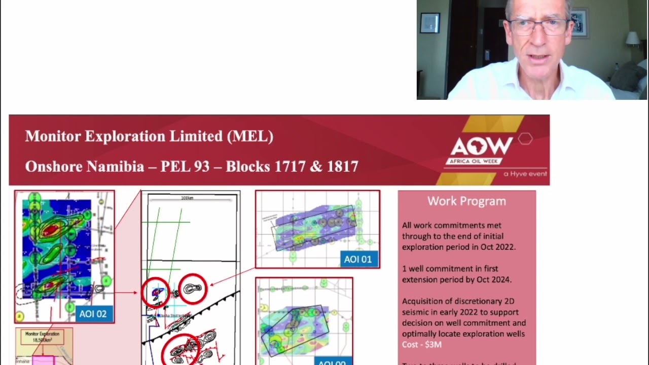 Monitor Exploration🔴Namibia🔴Highly prospective opportunity onshore with proven oil petroleum system