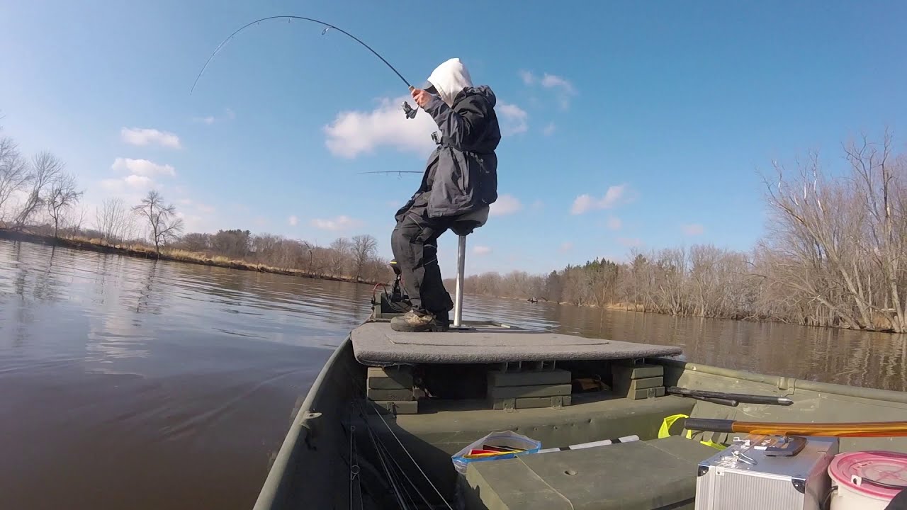 Fishing New Water Rock River Walleye & Sauger YouTube