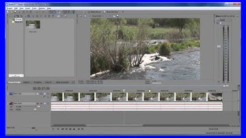 Learn Sony Vegas Pro - 21 How move timeline in Sony Vegas Pro