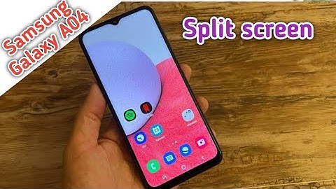 Split Screen On In Samsung Galaxy A04, Create Dual Screen In Samsung Galaxy A04, How To Use