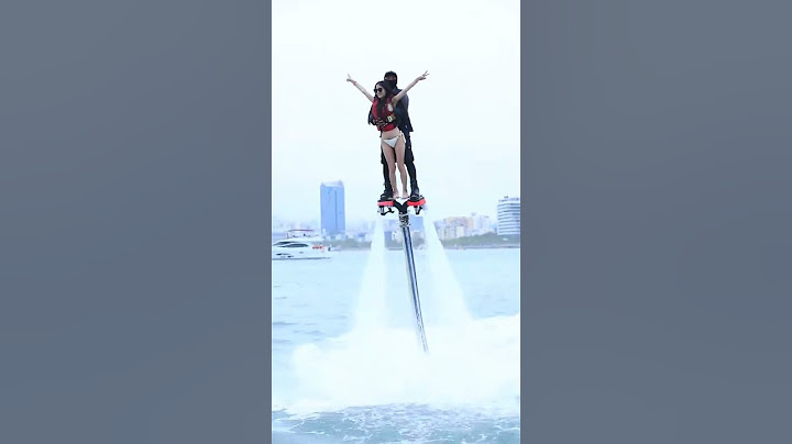 Flyboard ride is so fun 🤪😚✌️ #amusementpark #adventure #flyboard #bluesilver